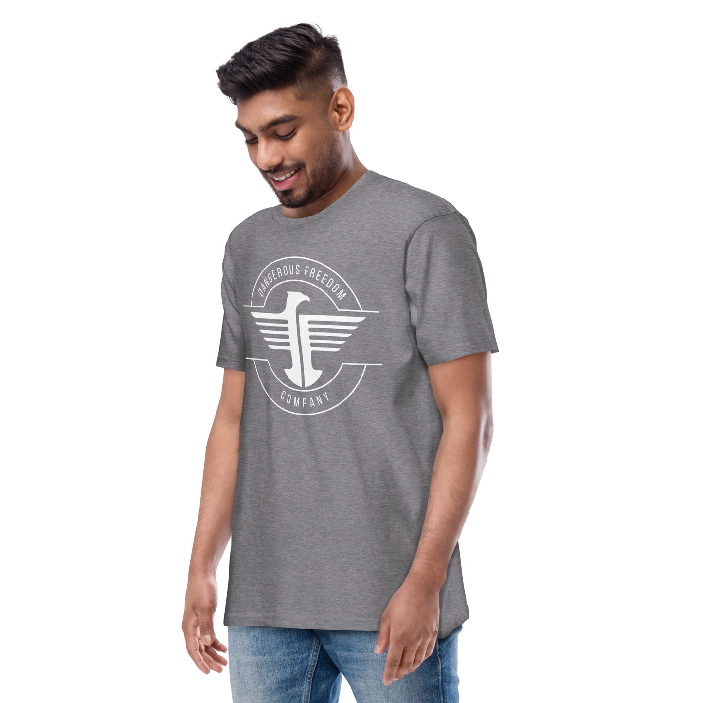 Dangerous Freedom Company Men's Premium Heavyweight Tee