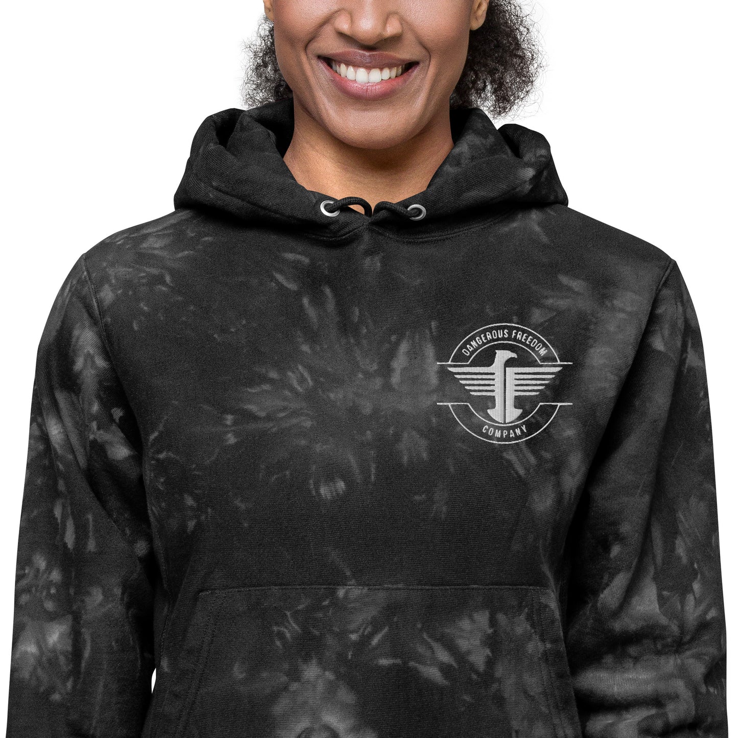 Dangerous Freedom Company Women's Tie-Dye Hoodie