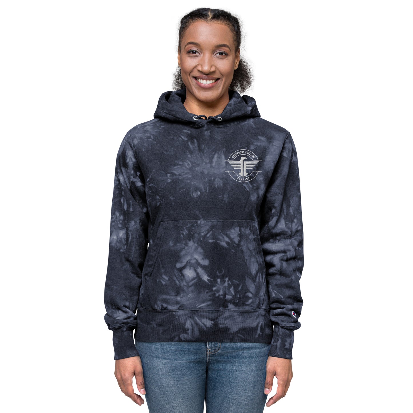 Dangerous Freedom Company Women's Tie-Dye Hoodie