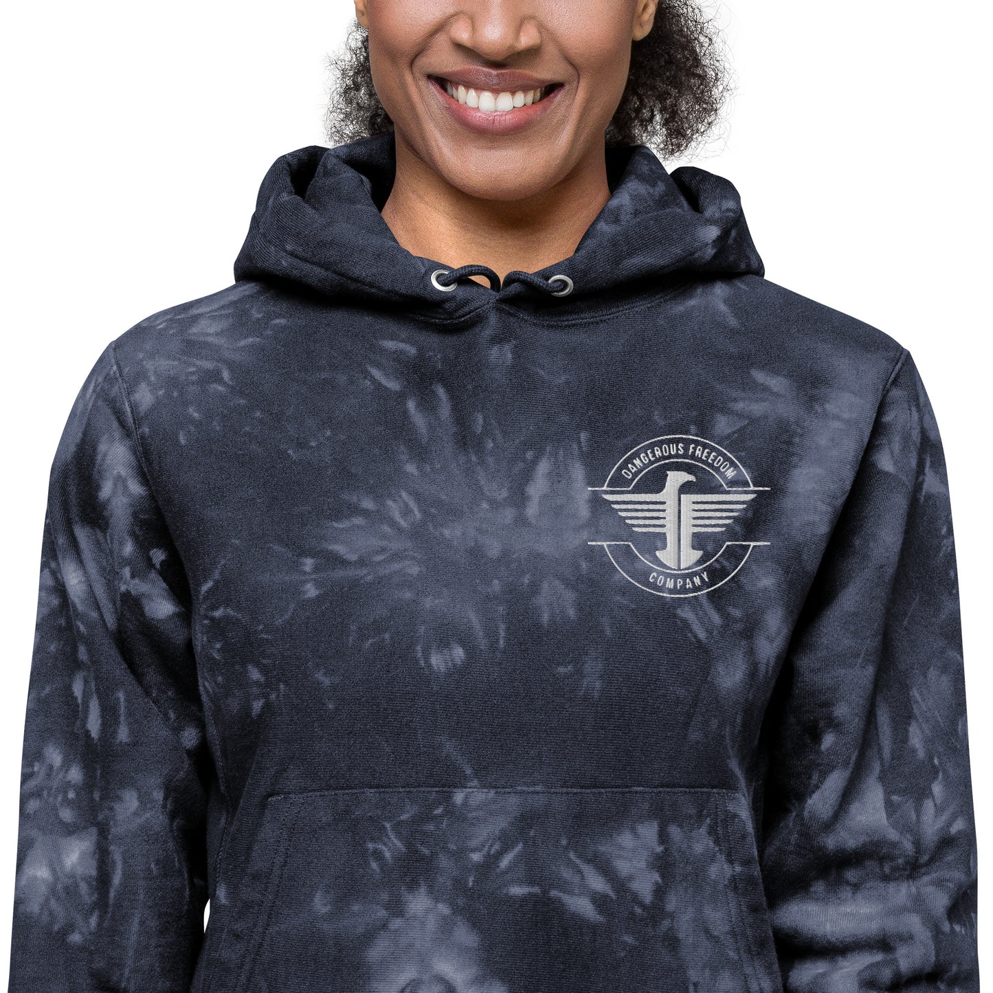 Dangerous Freedom Company Women's Tie-Dye Hoodie