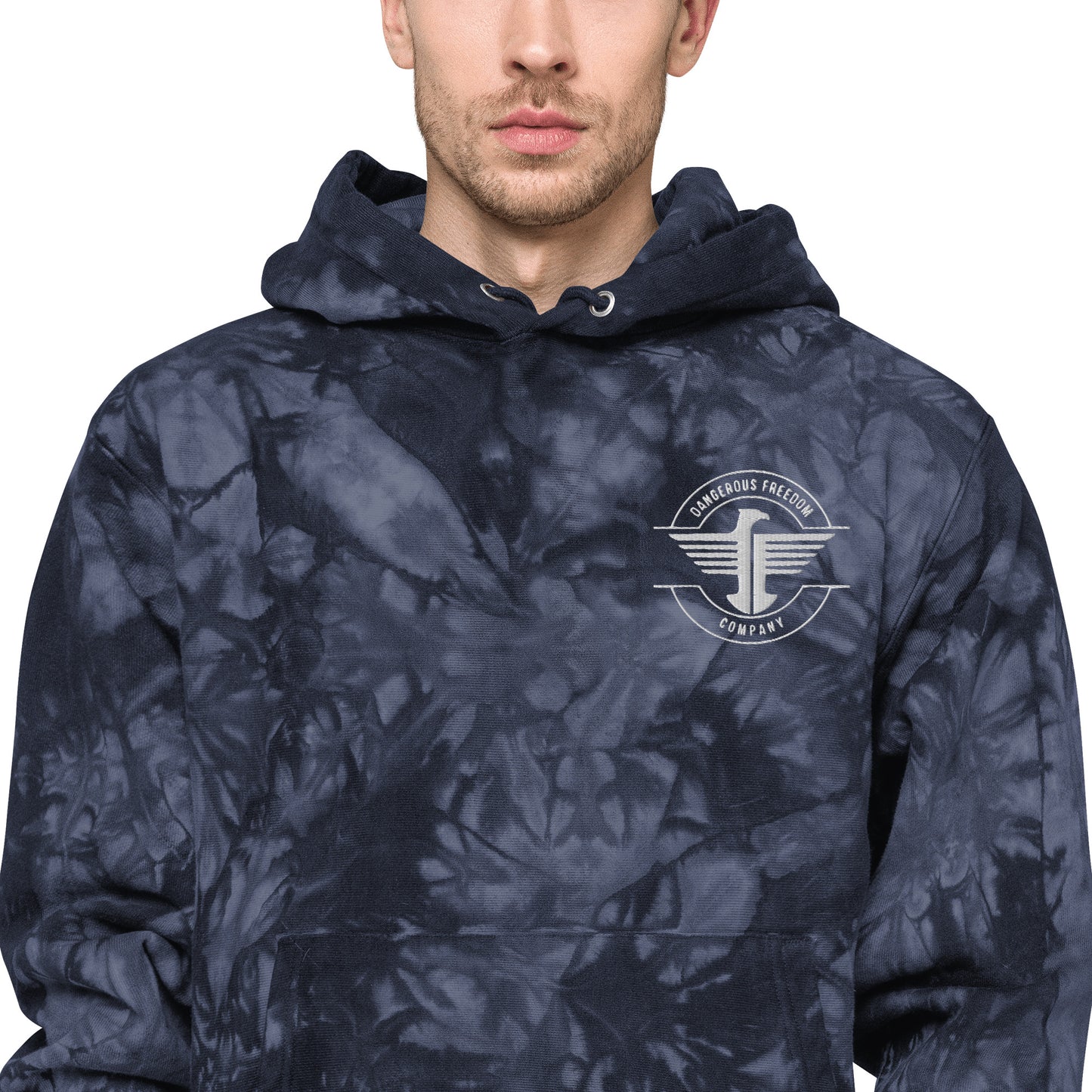 Dangerous Freedom Company Men's Tie-Dye Hoodie